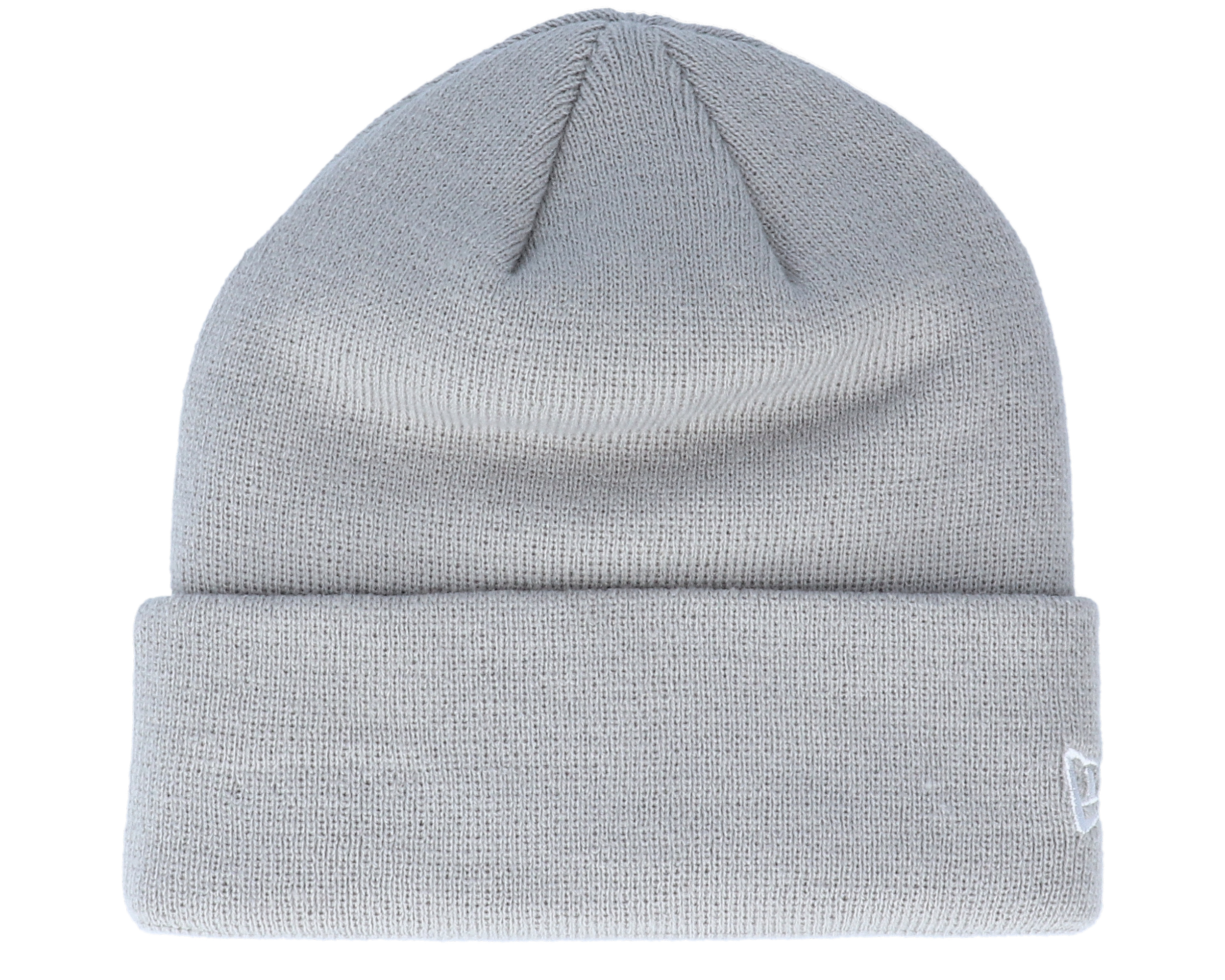 Essential Knit Gray Cuff - New Era beanie | Hatstoreworld.com