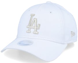 Los Angeles Dodgers Women Metallic 9Forty White/Silver Adjustable - New Era