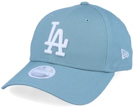 Los Angeles Dodgers Women League Essential 9Forty Teal/White Adjustable - New Era