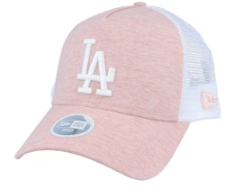 Los Angeles Dodgers Womens Jersey Essential Pink/White Trucker - New Era