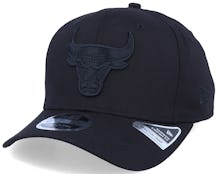 Chicago Bulls Tonal 9Fifty Stretch-Snap Black/Black Adjustable - New Era