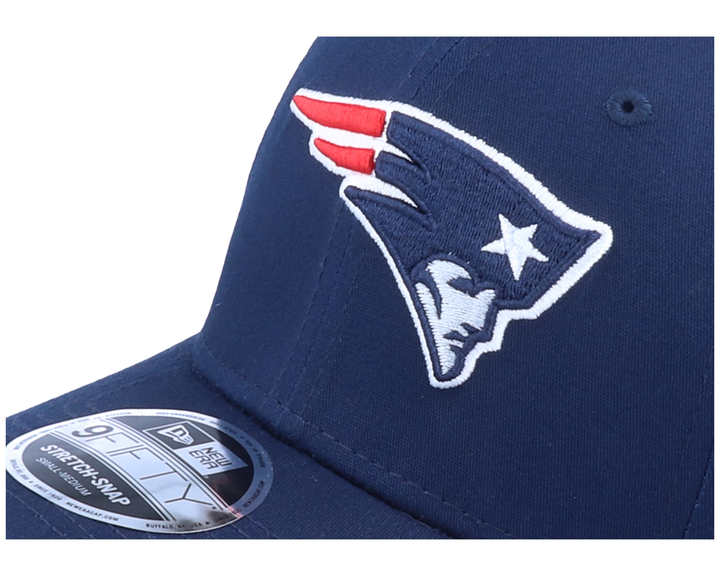 New Era 9Fifty Stretch-Snap Cap SHADOW New England Patriots 