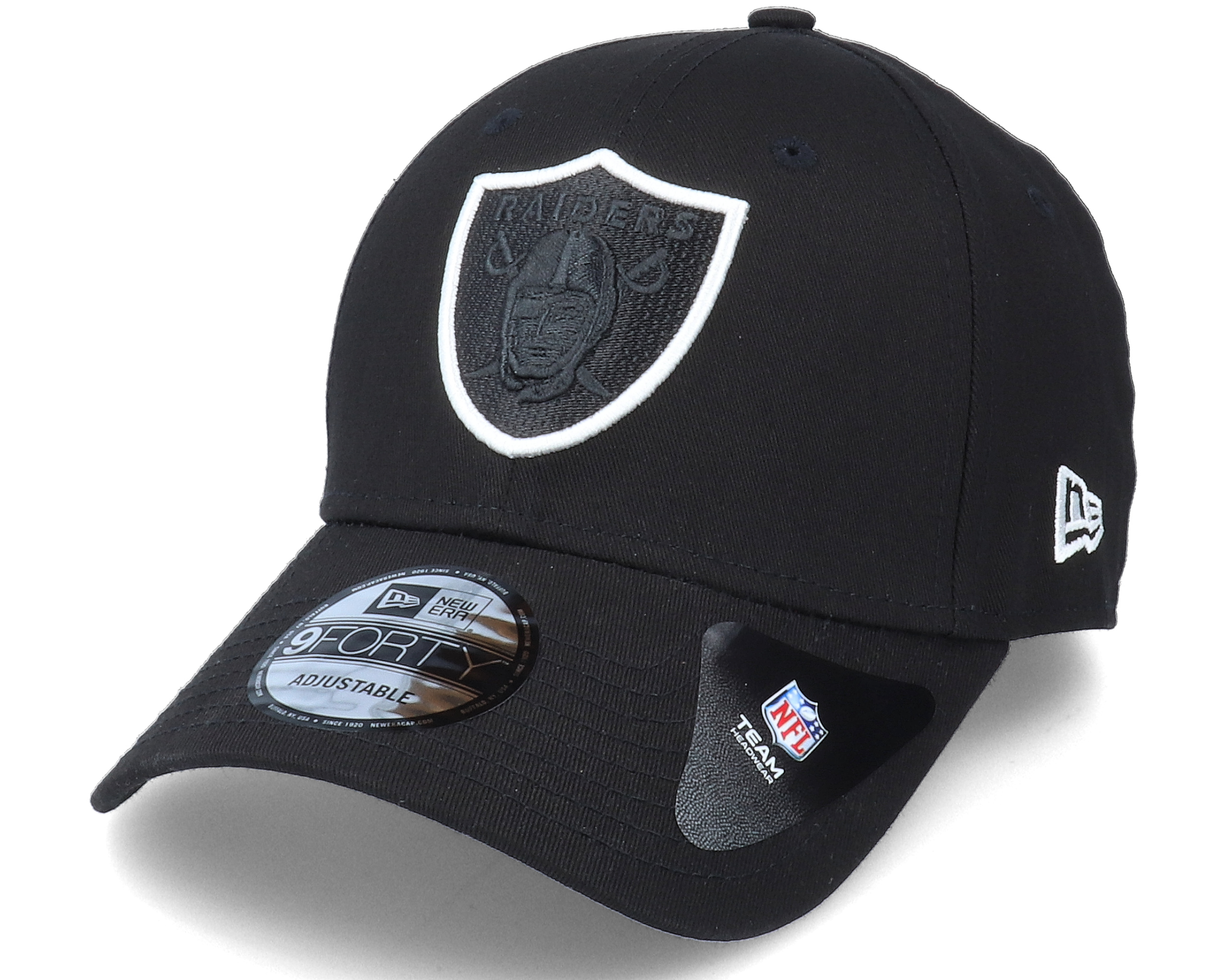 New Era Las Vegas Raiders 9FORTY Adjustable Hat (Black)