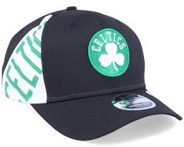 Boston Celtics 9Fifty Stretch Snap Black/White Adjustable - New Era