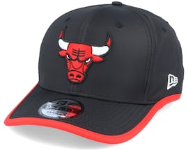 Chicago Bulls Piping Detail 9Fifty Black/Red Adjustable - New Era