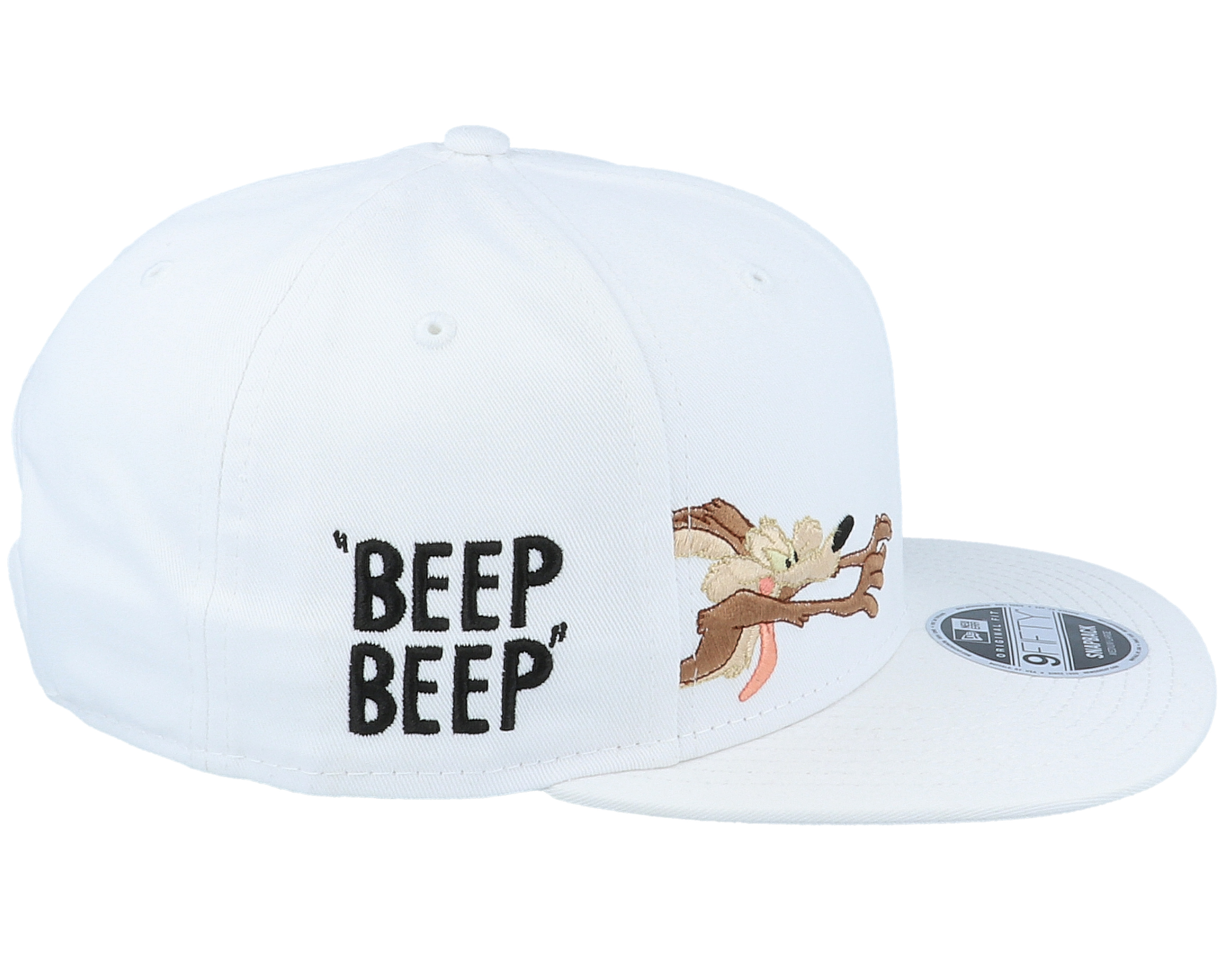 Looney Tunes Chase 9Fifty Road runner White Snapback