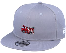 Kids Transport Fire 9Fifty Grey/Red Snapback - New Era