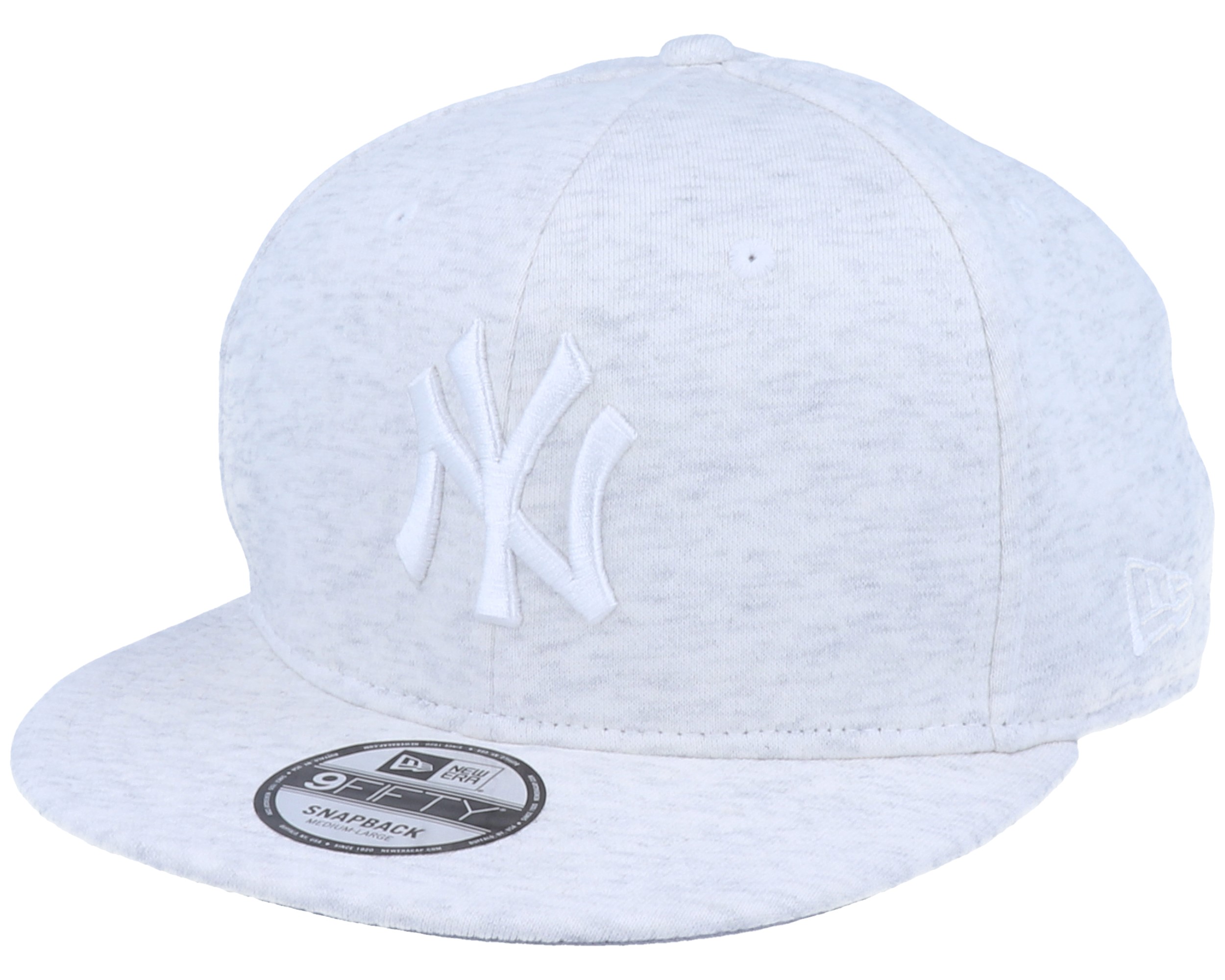 New York Yankees Jersey Pack 9Fifty Heather White/White Snapback - New ...