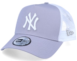 New York Yankees Essential A-Frame Grey/White Trucker - New Era