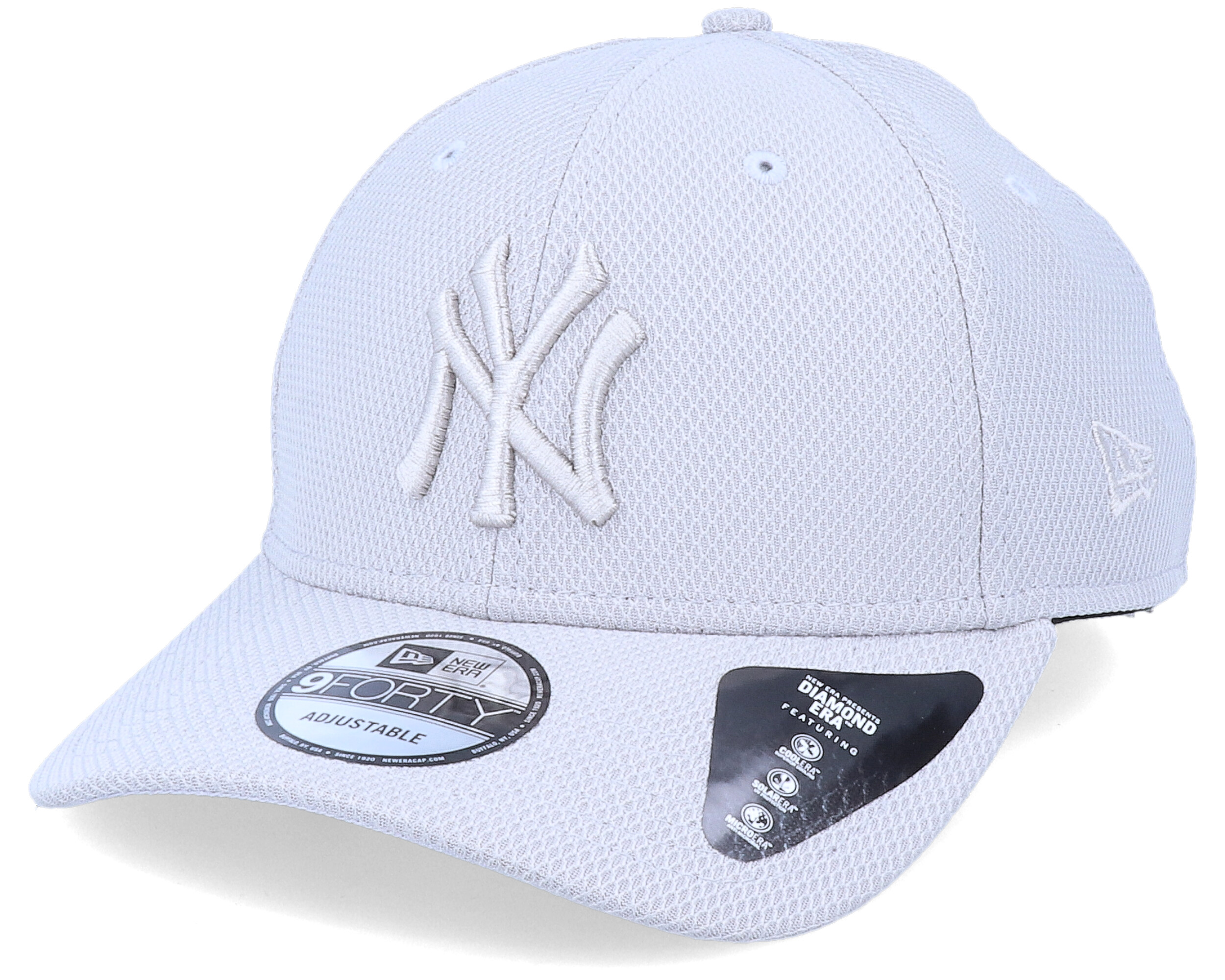 New York Yankees Diamond Era Essential 9Forty Gray/Gray Adjustable