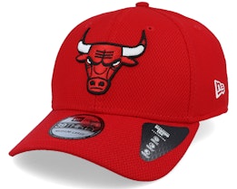 Chicago Bulls Diamond Era Essential 39Thirty Red/Black Flexfit - New Era