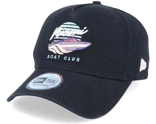 Beach Miami Boat Club Black Adjustable