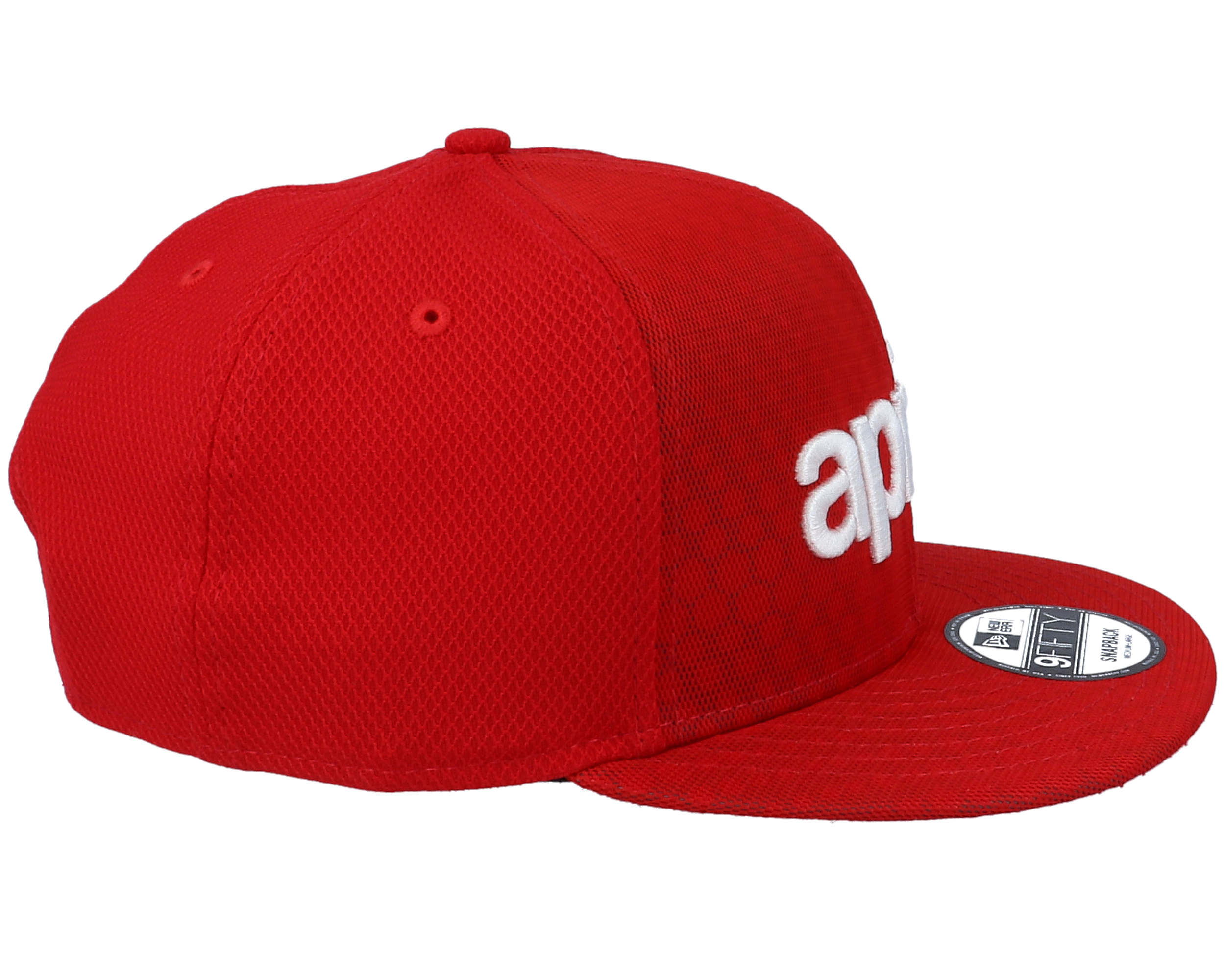 Aprilia SP20 Script 9Fifty Scarlet Red/White Snapback - New Era