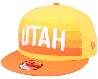Utah Jazz 9Fifty Yellow/Orange Snapback