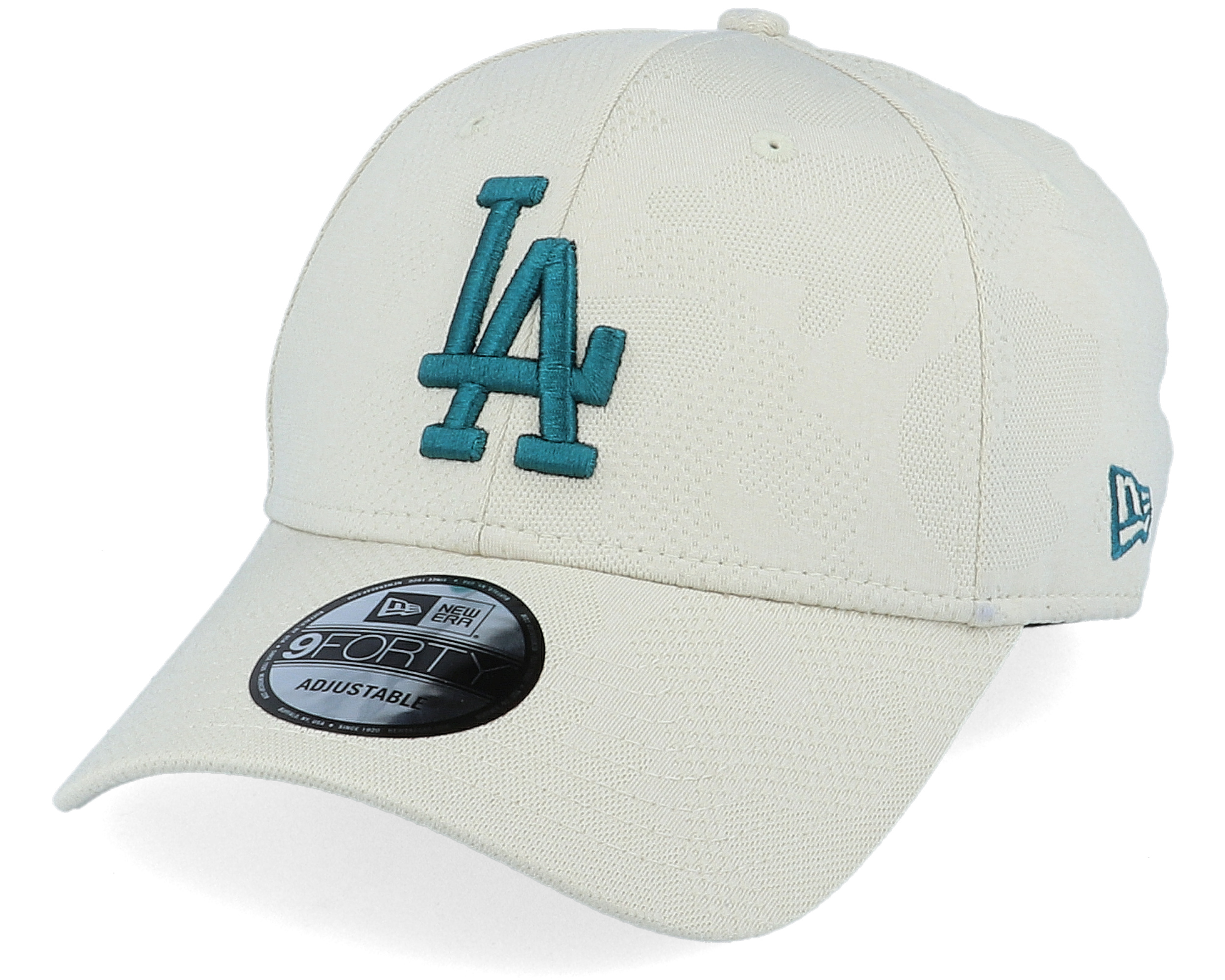 Los Angeles Dodgers Engineered Plus 9Forty Stone/Teal Adjustable - New ...