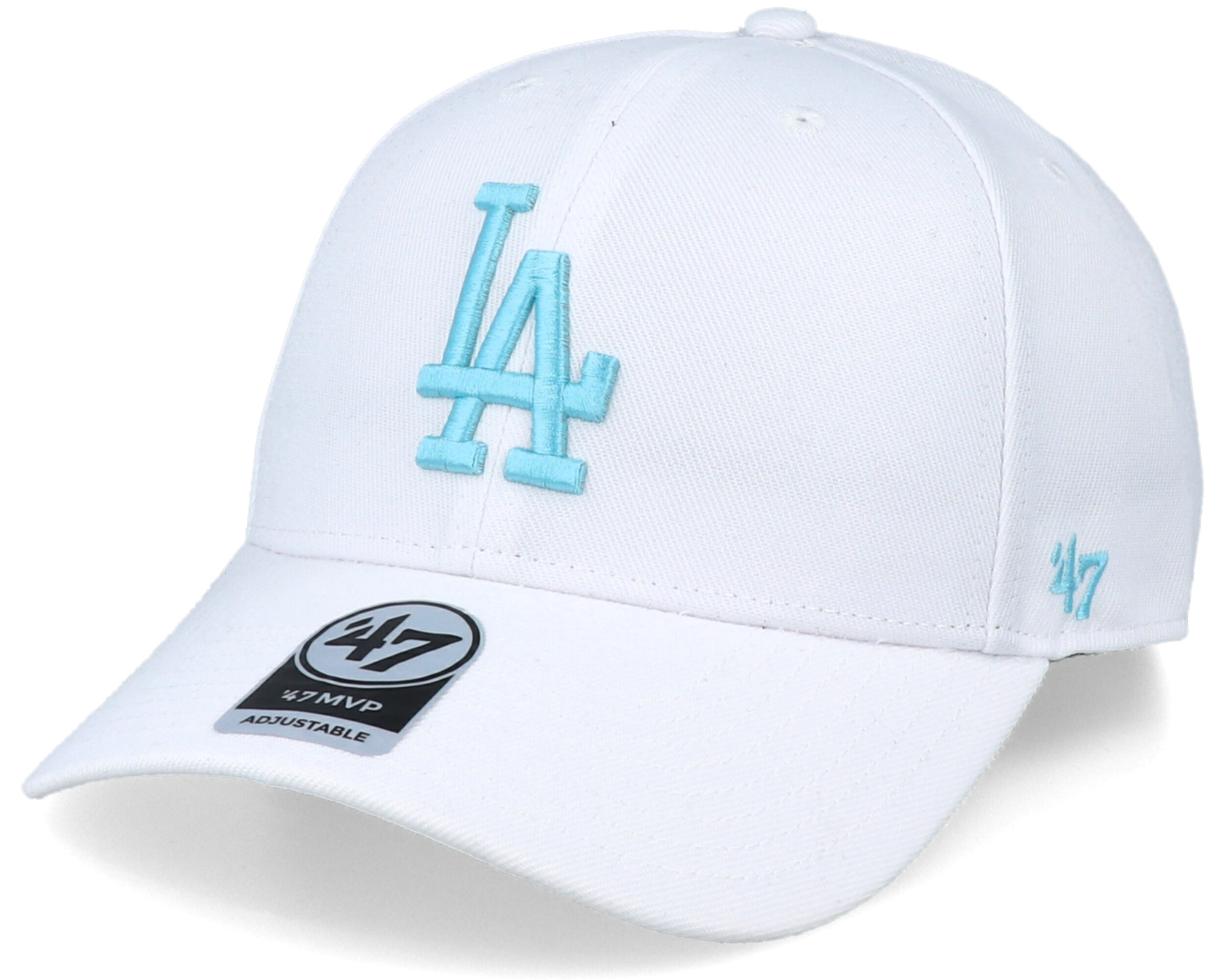 VolcanmtShops  47 Brand MLB LA Dodgers pullover hoodie in white