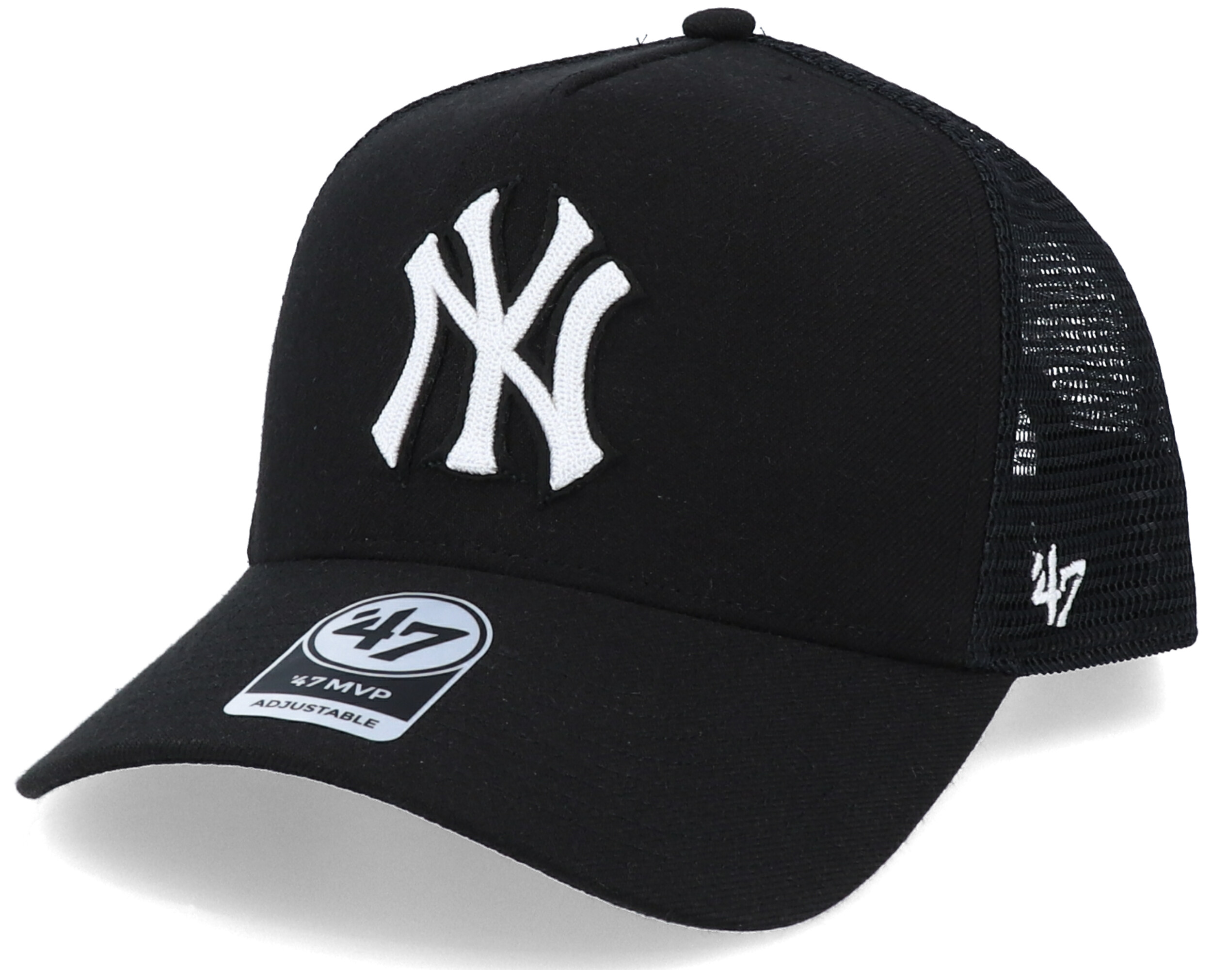 New York Yankees Black/Black '47 MVP DT Snapback