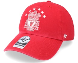 Liverpool FC Clean Up Red Dad Cap - 47 Brand
