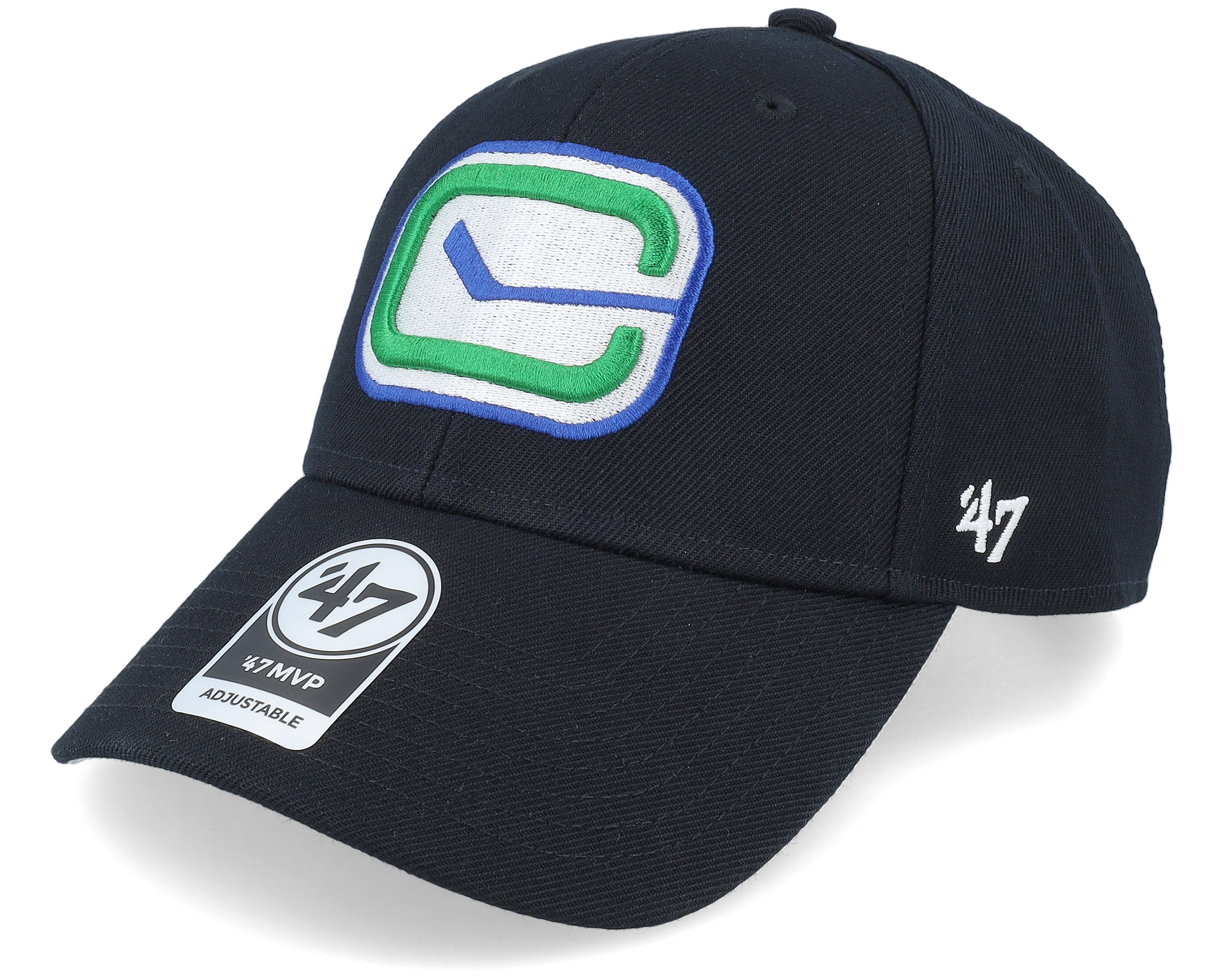 Vancouver Canucks Mvp Black White Adjustable 47 Brand cap Hatstore .za