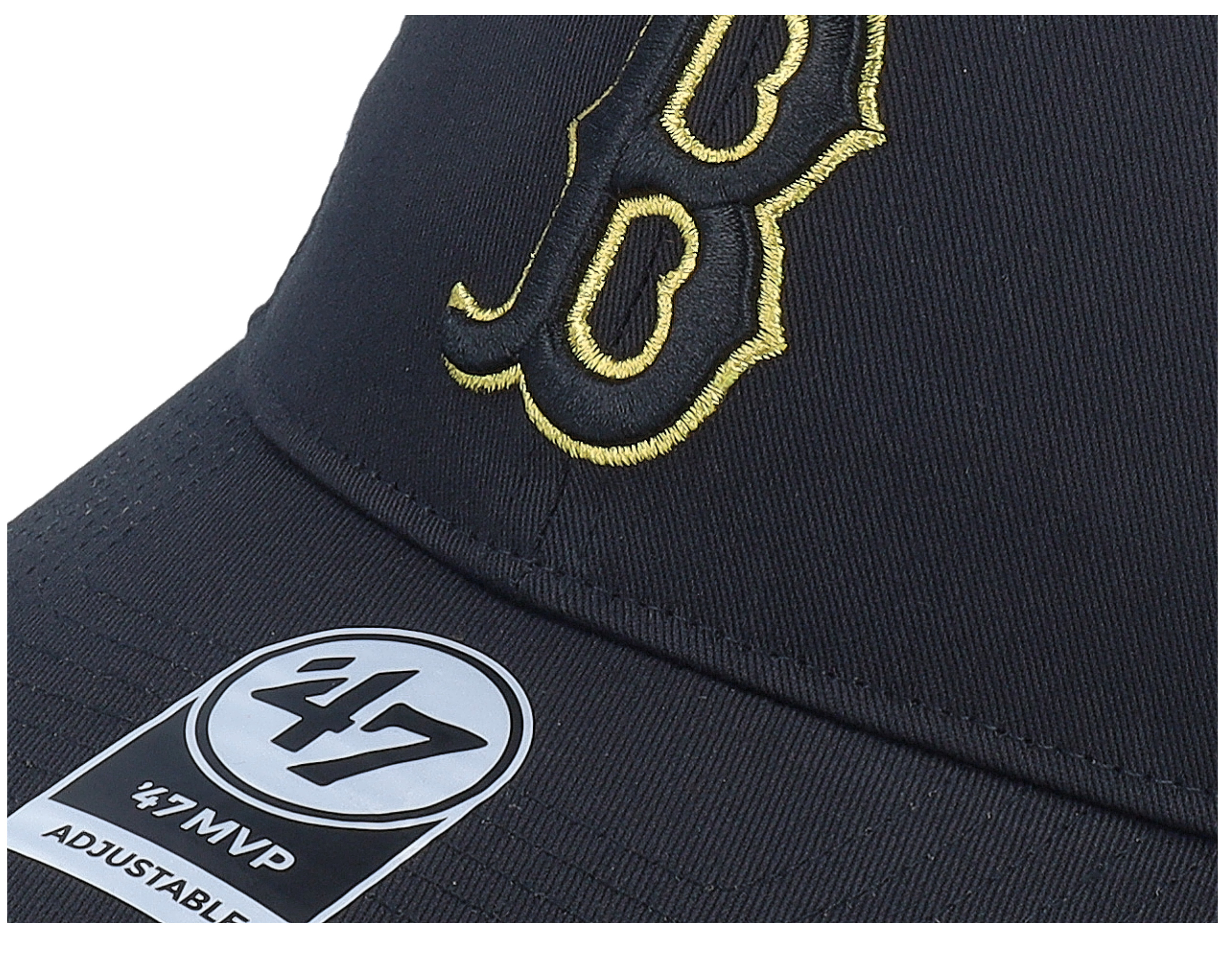 Boston Red Sox Branson Metallic Mvp Black/Gold Outline