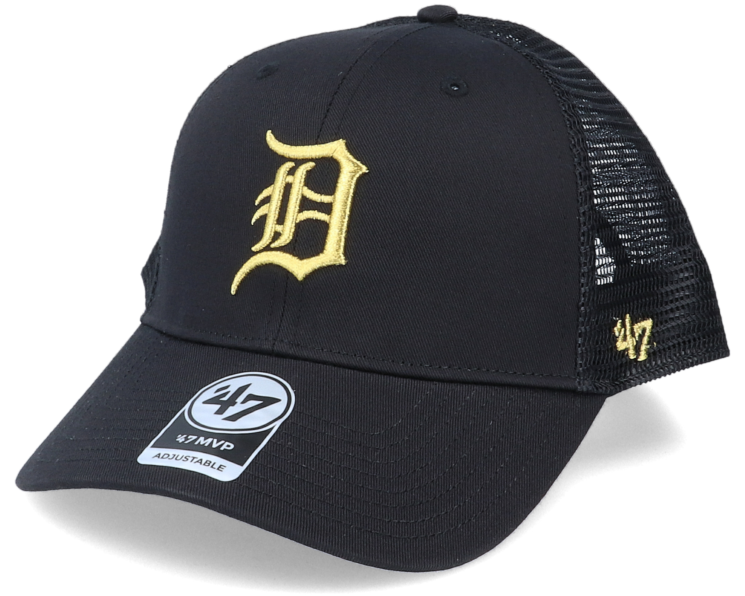 47Brand Detroit Tigers Black Copper MVP Snapback Hat, 47 BRAND HATS, CAPS