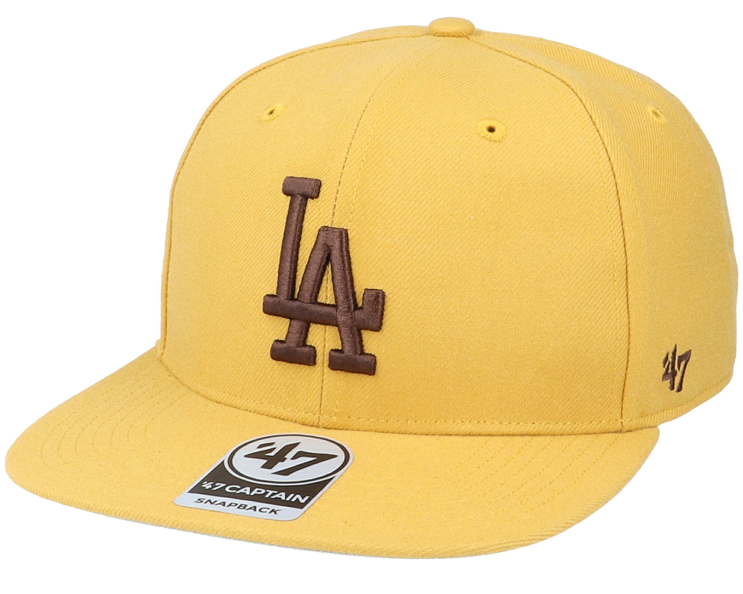 No Shot Flat Brim Dodgers Cap by 47 Brand