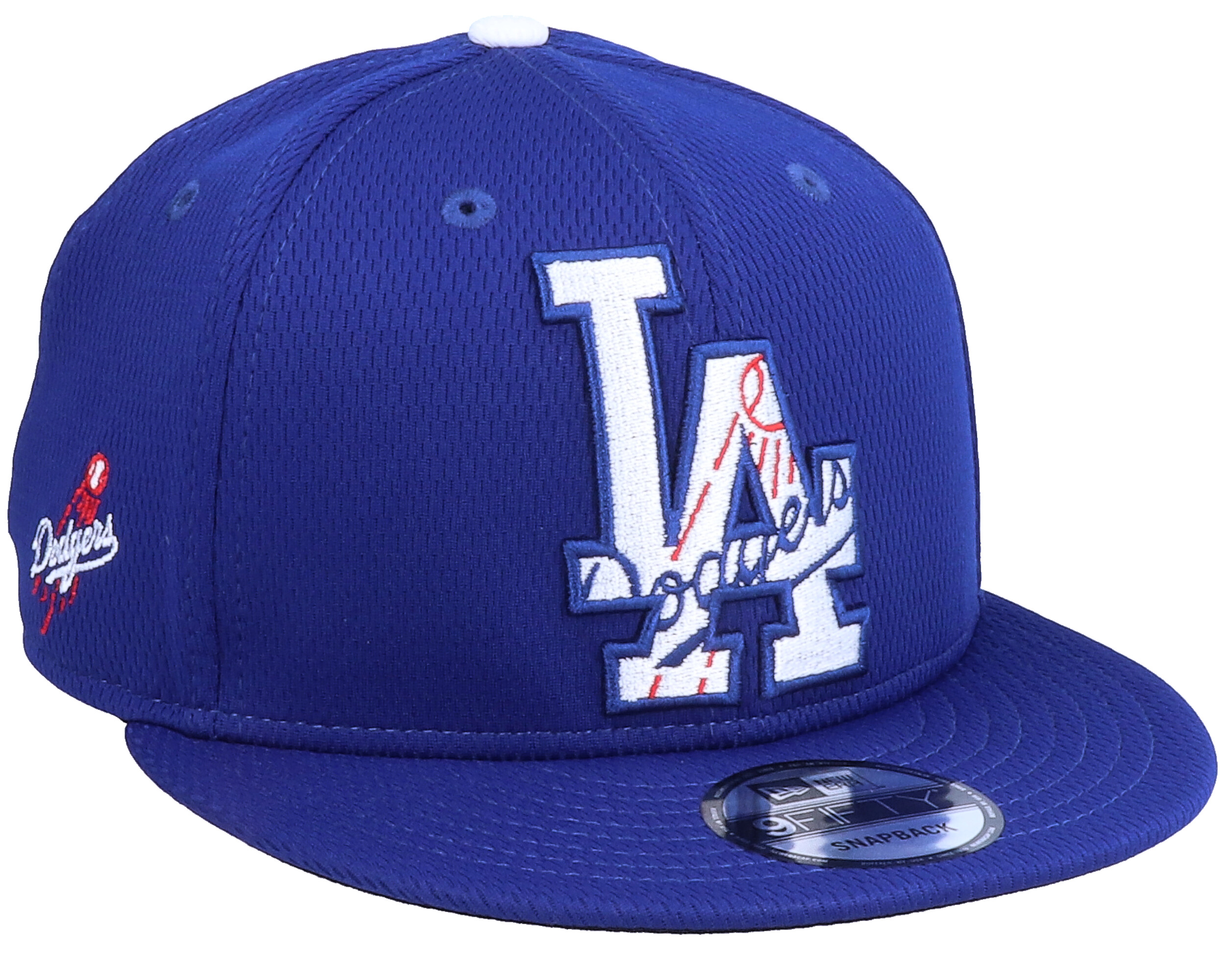 Los Angeles Dodgers MLB 9Fifty Batting Practise Royal/White Snapback ...