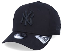 Kids New York Yankees Tonal 9Fifty Stretch Snap Black/Black Adjustable - New Era