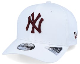 Kids New York Yankees League Essential 9Fifty Stretch Snap White/Crimson Adjustable - New Era
