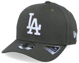 Kids Los Angeles Dodgers League Essential 9Fifty Stretch Snap November Green/White Adjustable - New Era