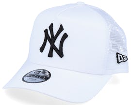 Kids New York Yankees Essential 9Forty A-Frame White/Black Trucker - New Era