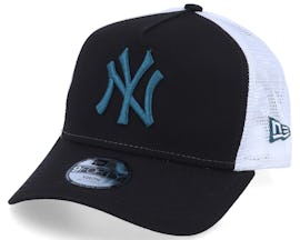 Kids New York Yankees Essential 9Forty A-Frame Black/White/Steel Blue Trucker - New Era