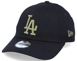 Kids Los Angeles Dodgers Essential 9Forty Black/Olive Adjustable - New Era