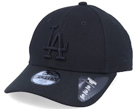 Kids Los Angeles Dodgers Diamond Era Essential 9Forty Black/Black Adjustable - New Era