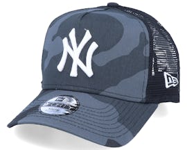 Kids New York Yankees Essential 9Forty A-Frame Black Camo/White Trucker - New Era