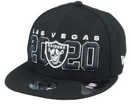 Kids Las Vegas Raiders NFL 20 Draft Official 9Fifty Black Snapback - New Era