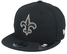 Kids New Orleans Saints NFL 20 Draft Official 9Fifty Black Snapback - New Era