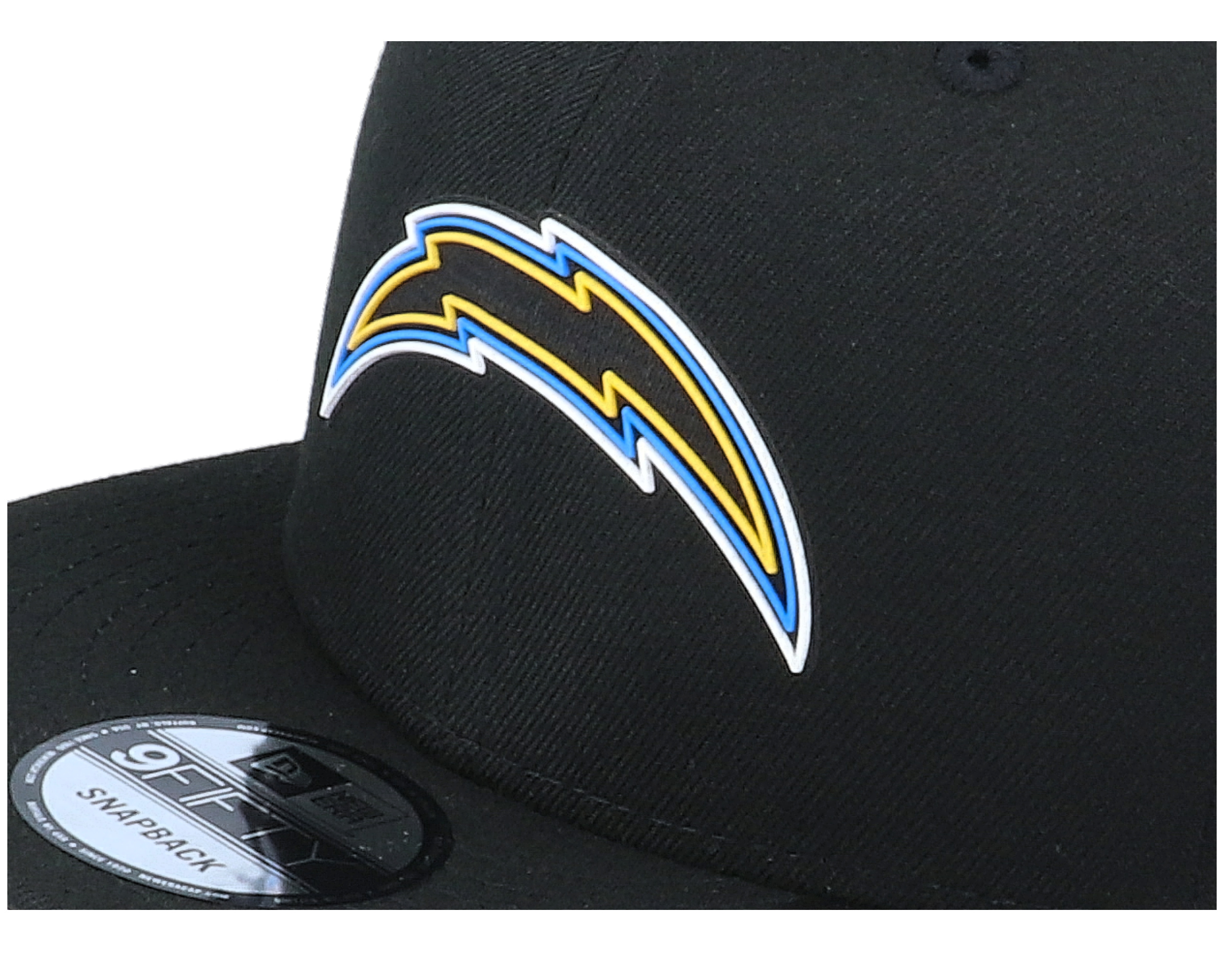 black chargers snapback