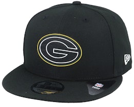 Green Bay Packers NFL 20 Draft Official 9Fifty Black Snapback - New Era