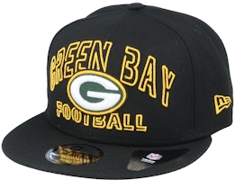 Green Bay Packers NFL 20 Draft Alt 9Fifty Black/Yellow Snapback - New Era