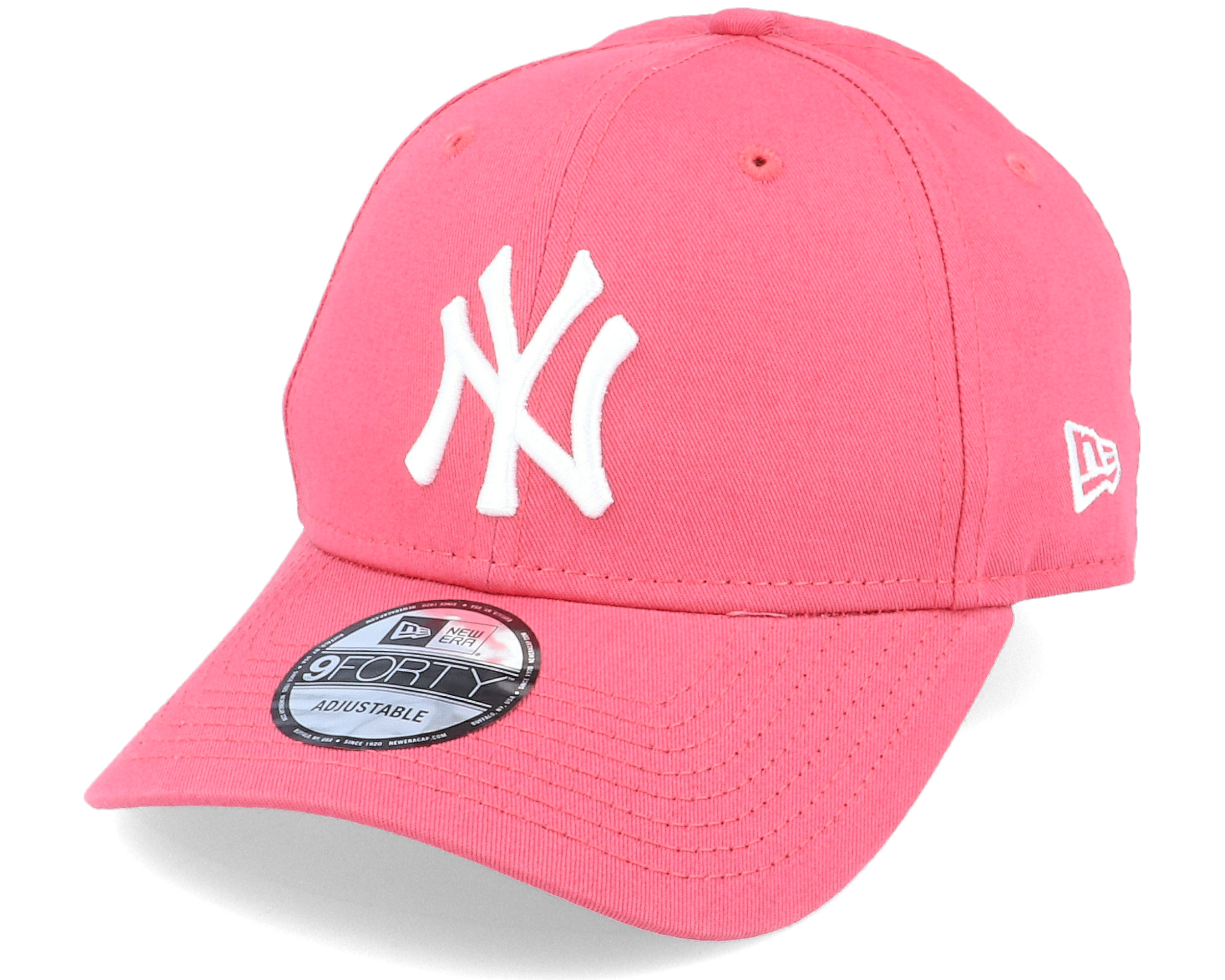 New York Yankees League Essential 9Forty Coral Adjustable