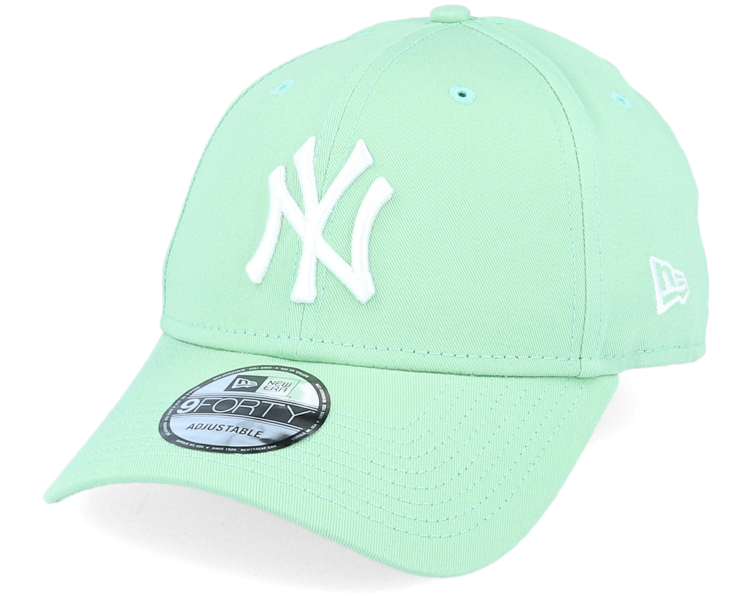 New York Yankees League Essential 9Forty Aqua Adjustable - New Era cap ...