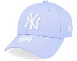 New York Yankees Womens League Essential 9Forty Lavendel/White Adjustable - New Era