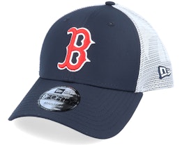 Boston Red Sox Summer League 9Forty OTC Navy/White Trucker - New Era