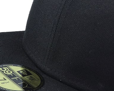 New Era Blank 59FIFTY Fitted Hat - Black