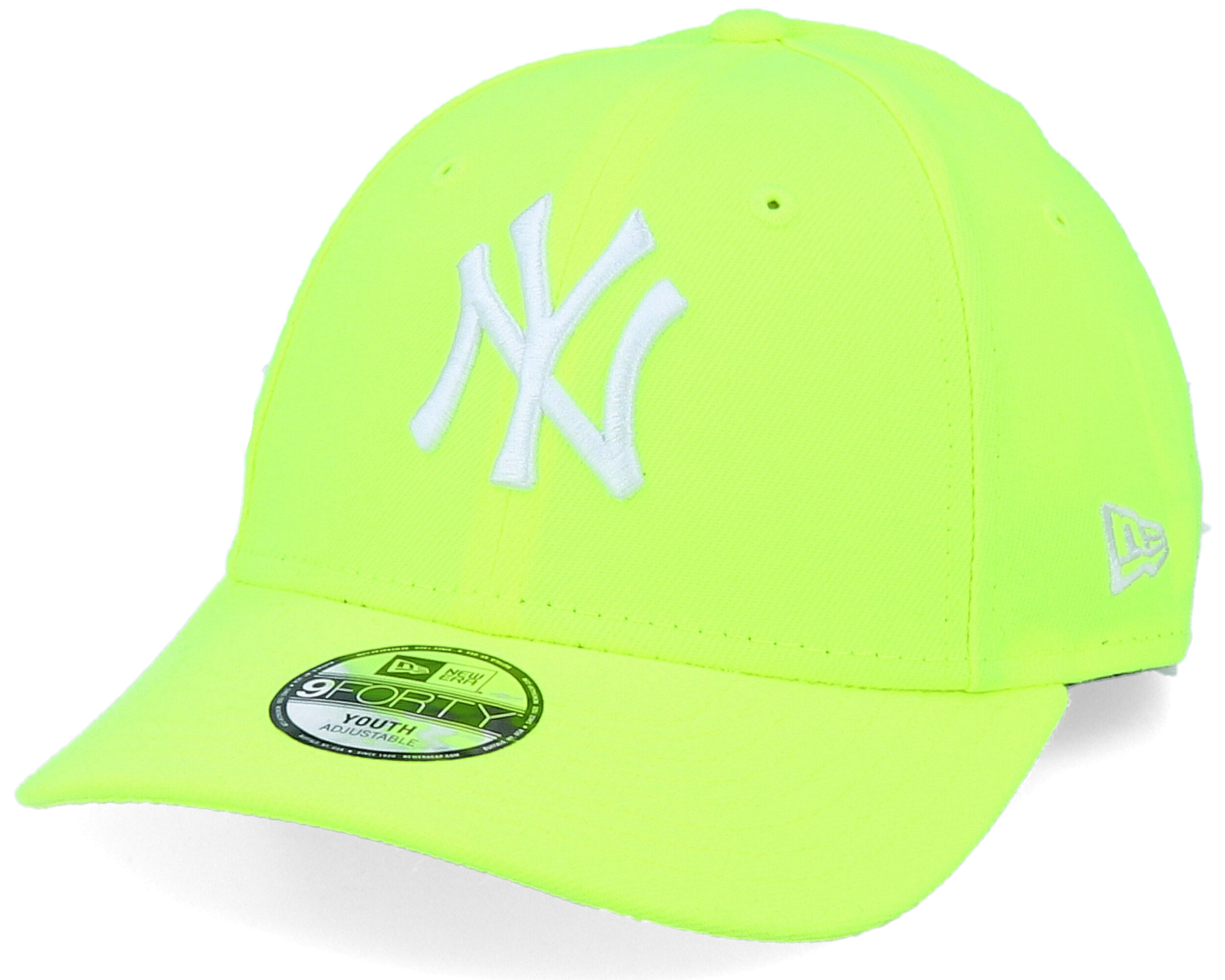 Kids New York Yankees Neon Pack 9FORTY Neon Yellow Adjustable