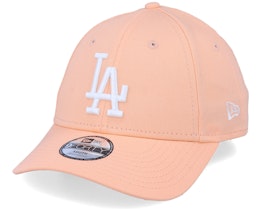 Kids Los Angeles Dodgers League Essential 9Forty Peach/White Adjustable - New Era