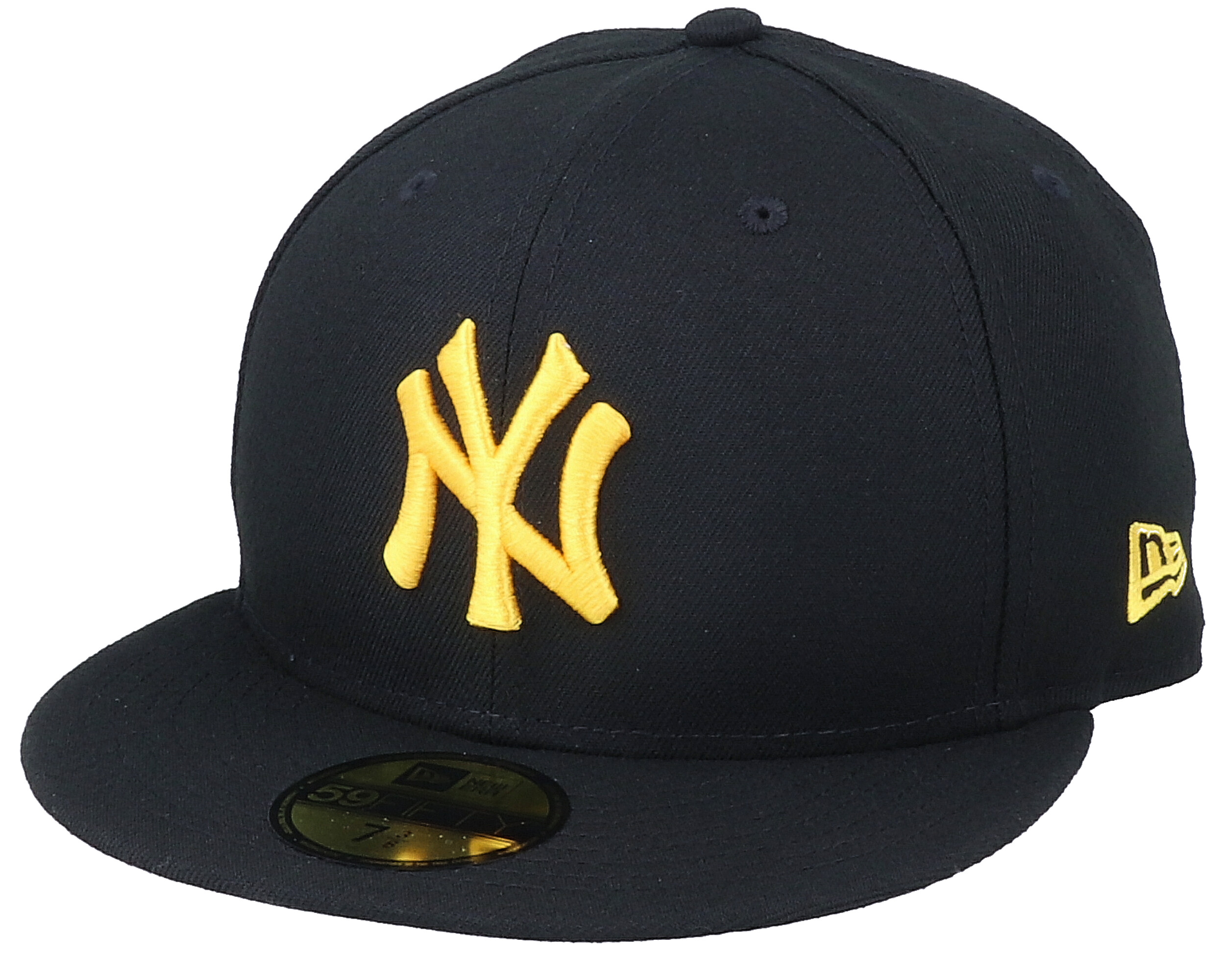 Fitted cap yellow New Era