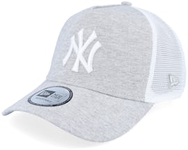 New York Yankees Jersey Essential Heather Gray/White Trucker - New Era