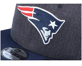 New England Patriots Heather Crown 9Fifty Navy Snapback - New Era